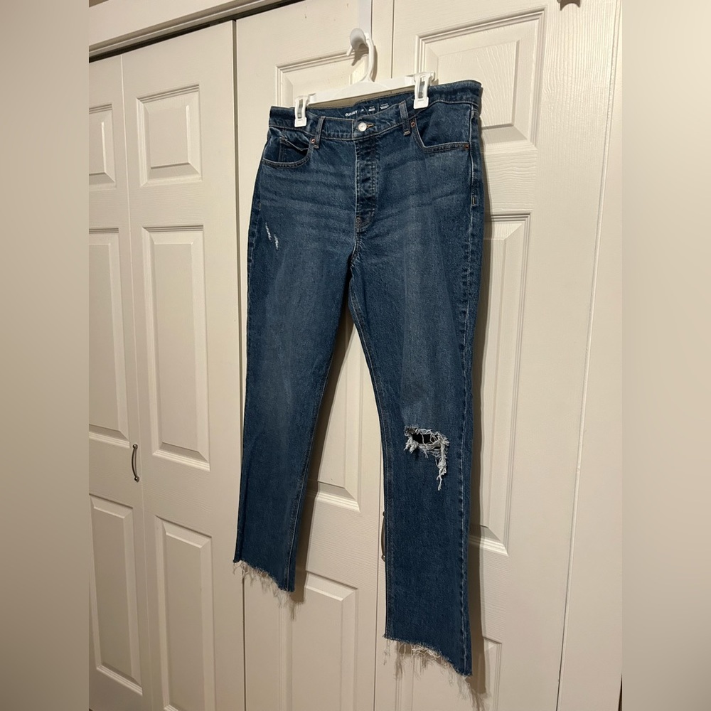 NWOT Old Navy Highrise Slouchy Straight Jeans
